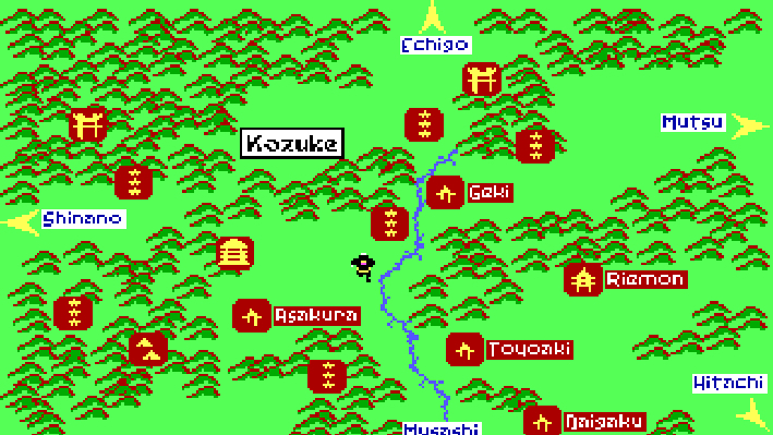 Hinter der einfachen Grafik von Sword of the Samurai stecken tiefe Gameplaymechaniken.