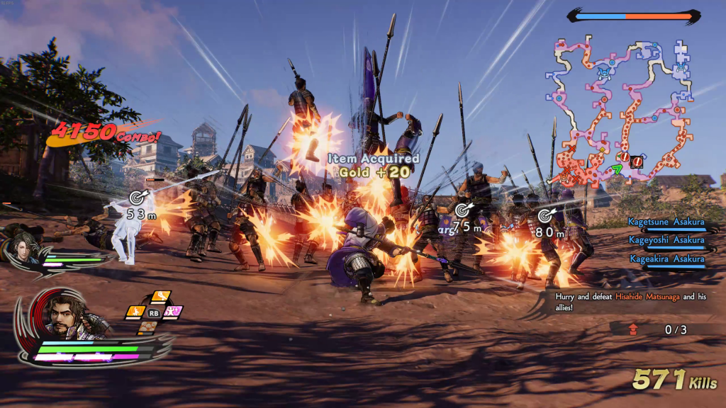 Samurai Warriors 5 Schlacht
