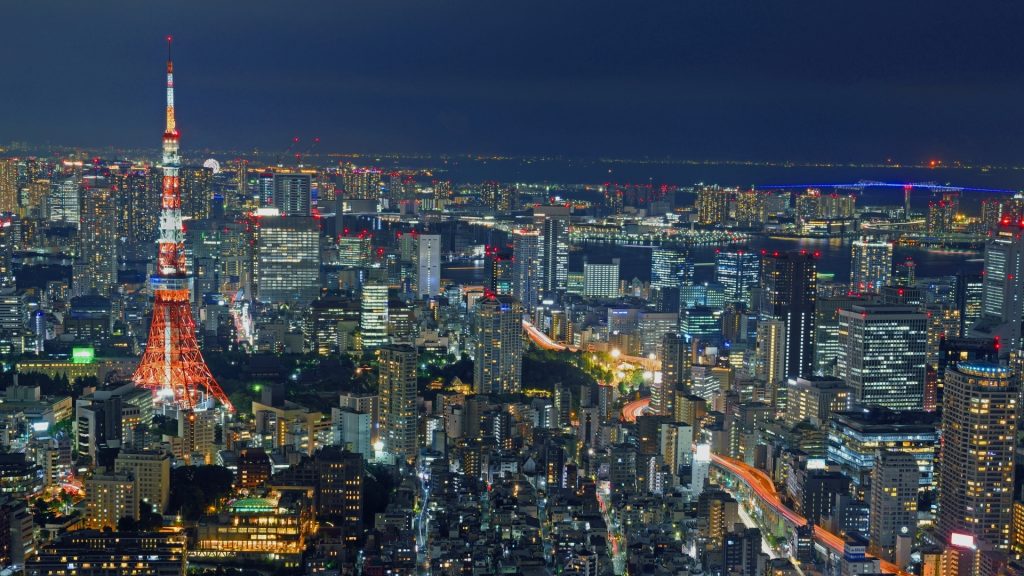 Beste Reiseziele in Japan Platz 4: Tokio