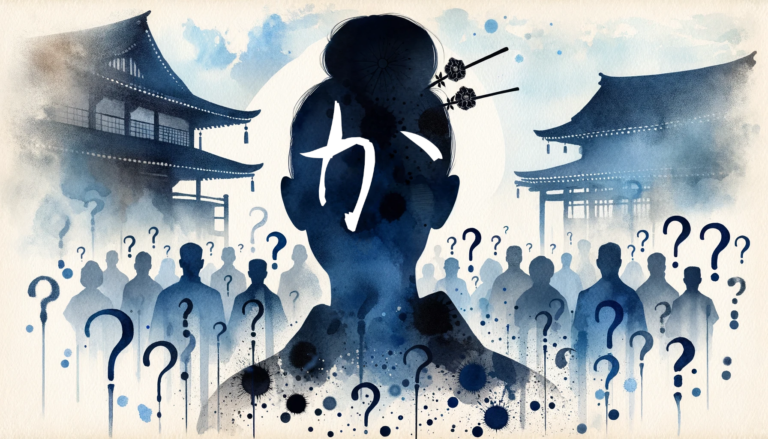 Die japanische Fragepartikel か