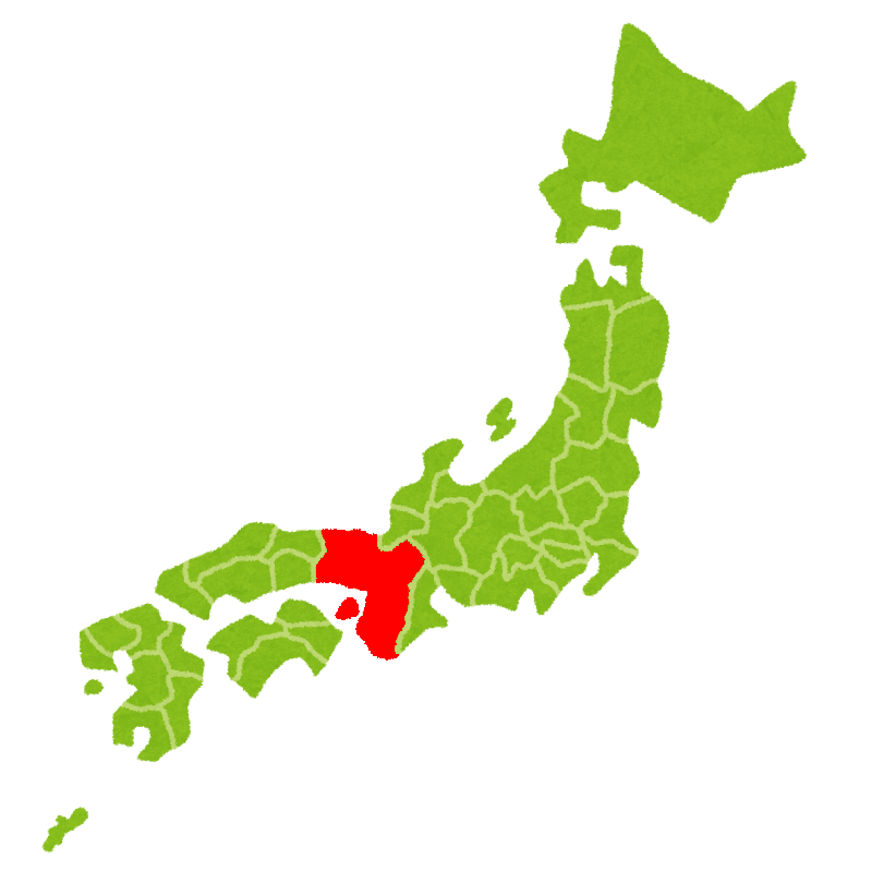 Kansai-Region von Japan