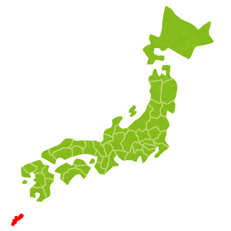 Okinawa-Region von Japan