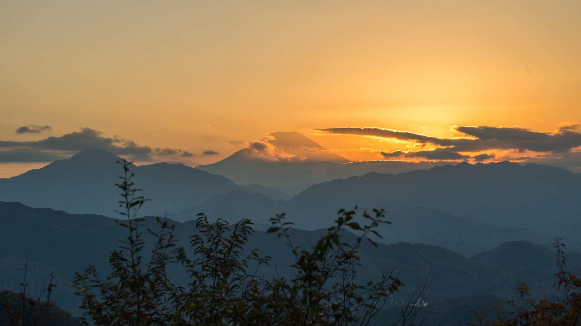 Fuji von Berg Takao aus gesehen (Quelle: Pixabay)