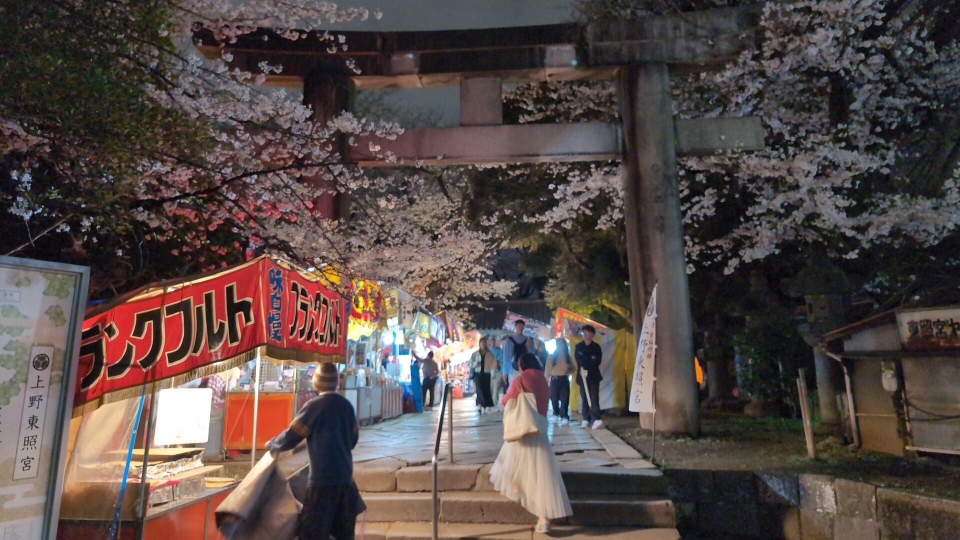 Ueno Park zur Kirschblüte