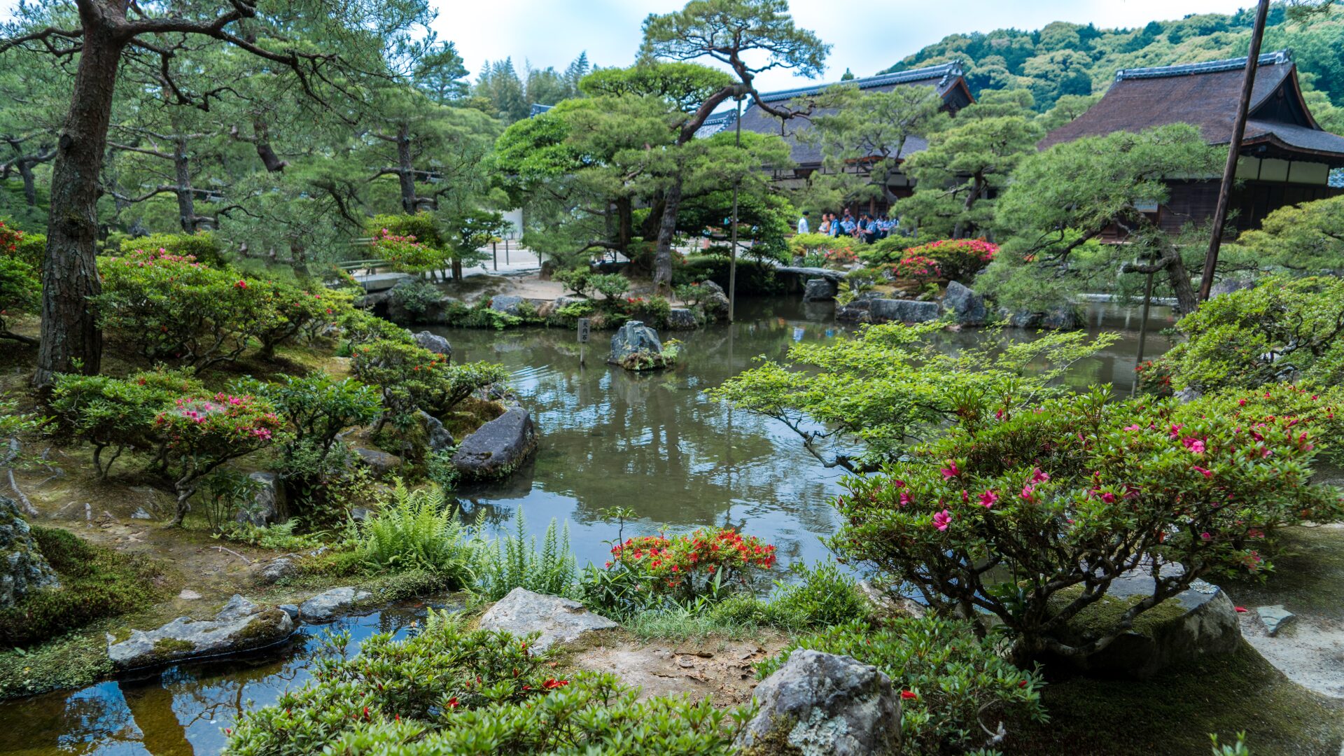 Garten beim Ginkaku-Ji (Quelle: Pixabay)