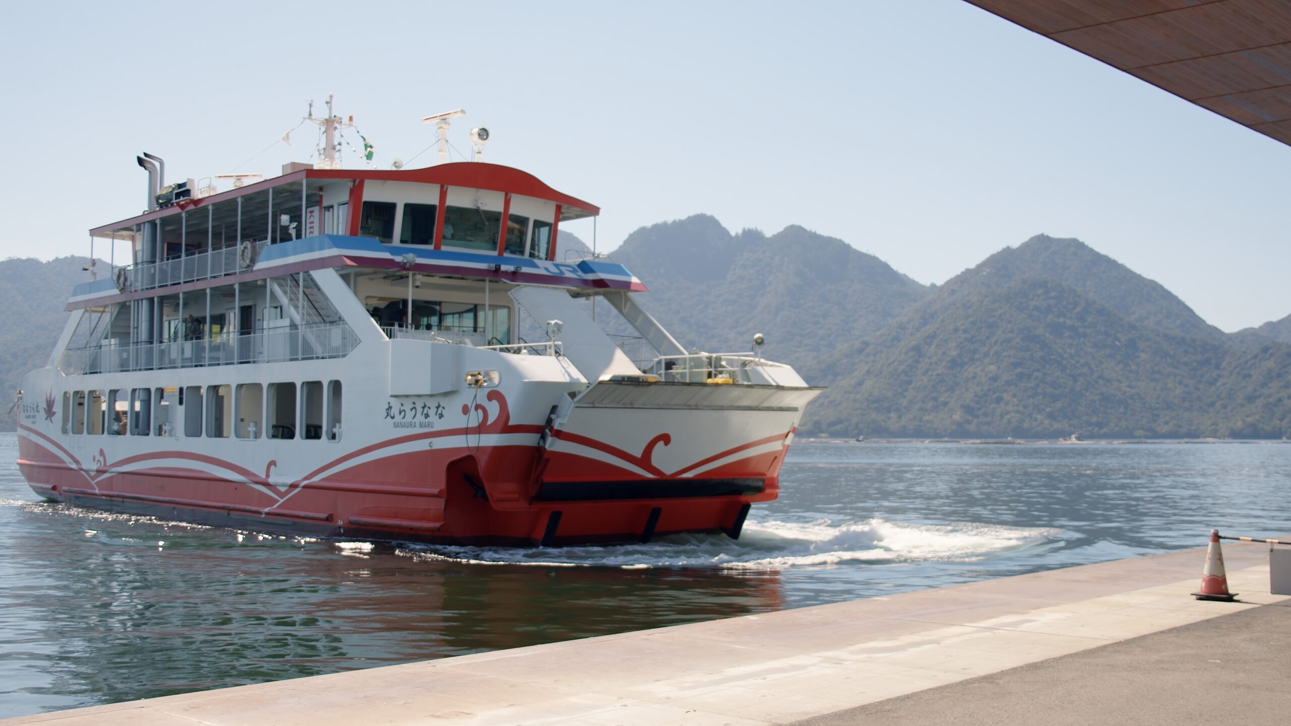 Die JR Fähre nach MIyajima