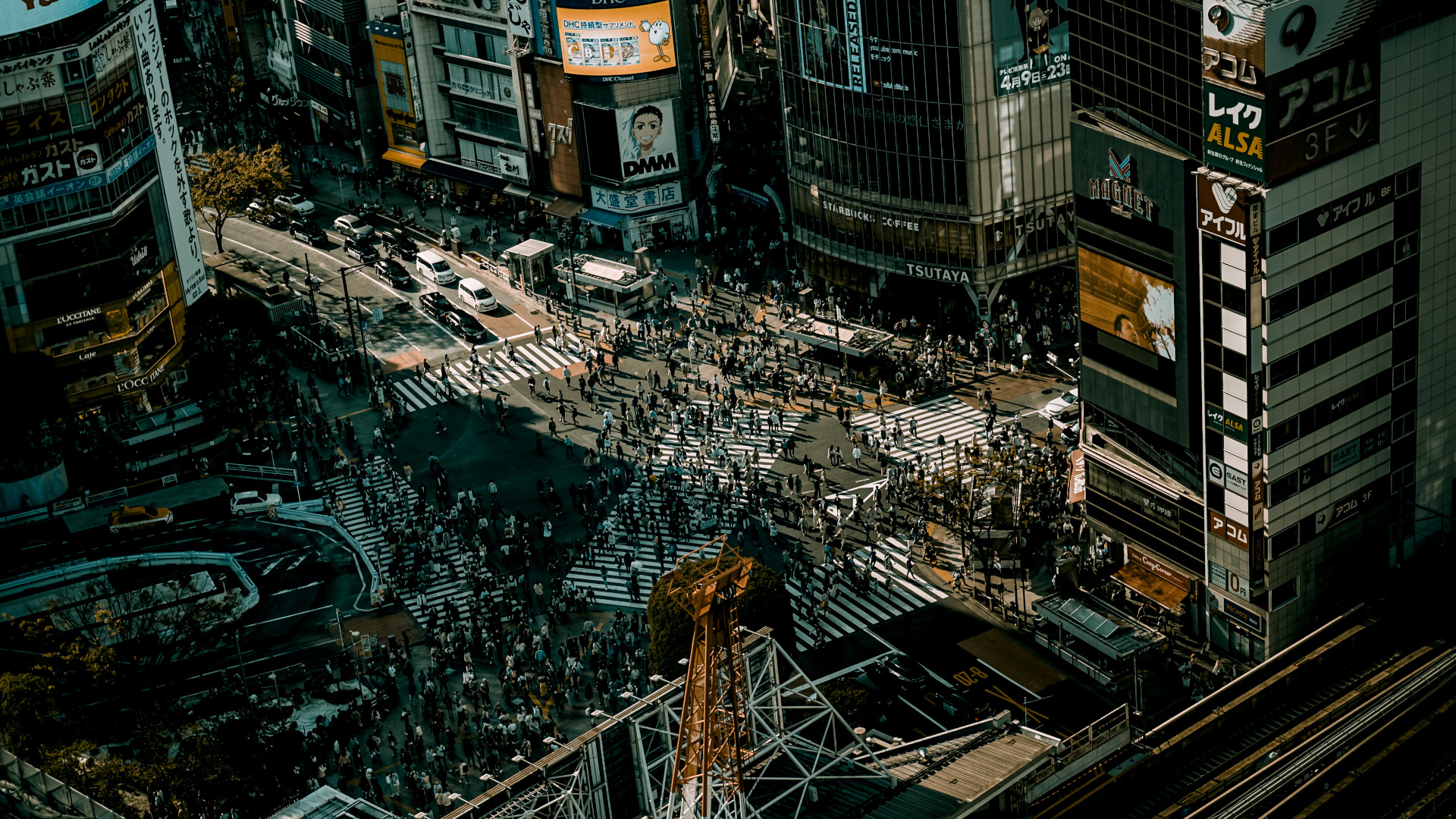Die berühmte Shibuya-Kreuzung (Quelle: Photo AC)