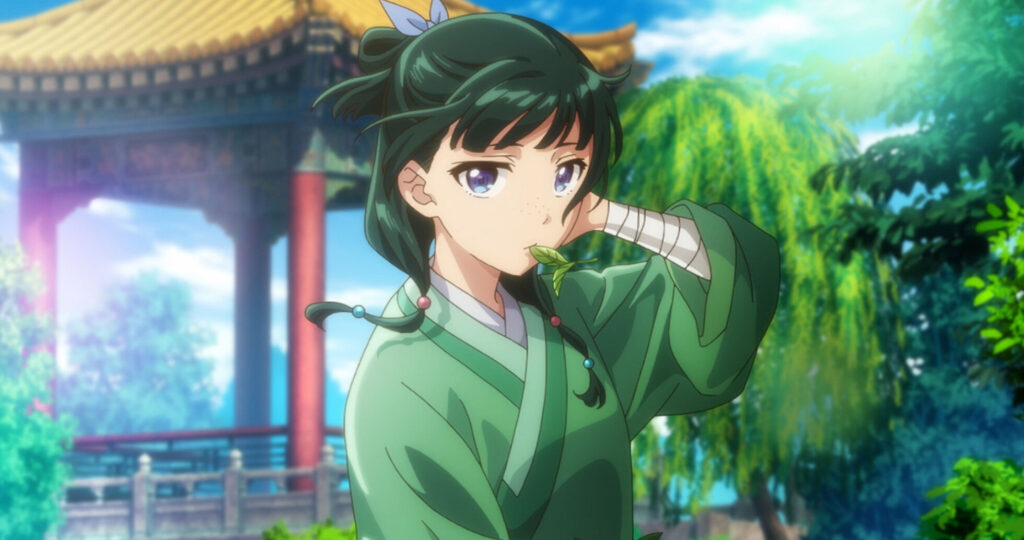 Maomao aus der Anime-Umsetzung von Die Tagebücher der Apothekerin